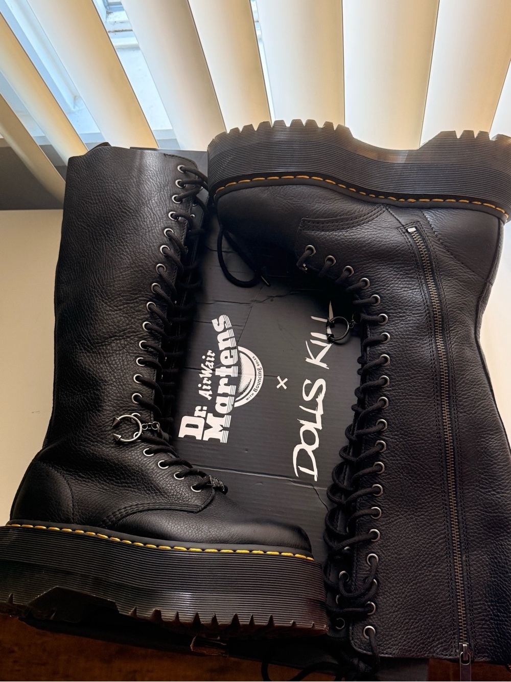 Dr. Martens x Dolls Kill 1B60 Max Platform Boots